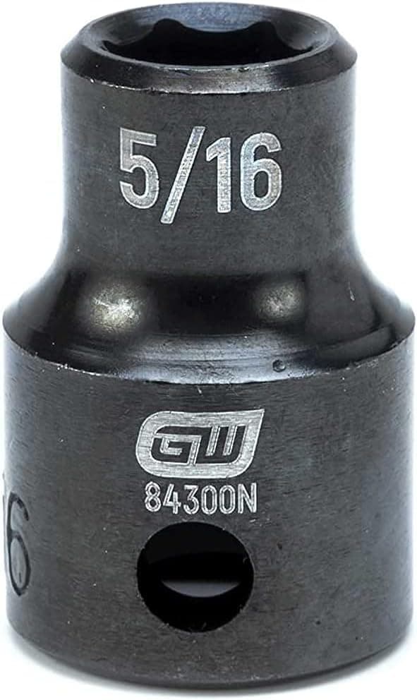 GEARWRENCH 44 Pc. 3/8" Drive 6 Point Standard & Deep Impact SAE/Metric Socket Set - 84916N