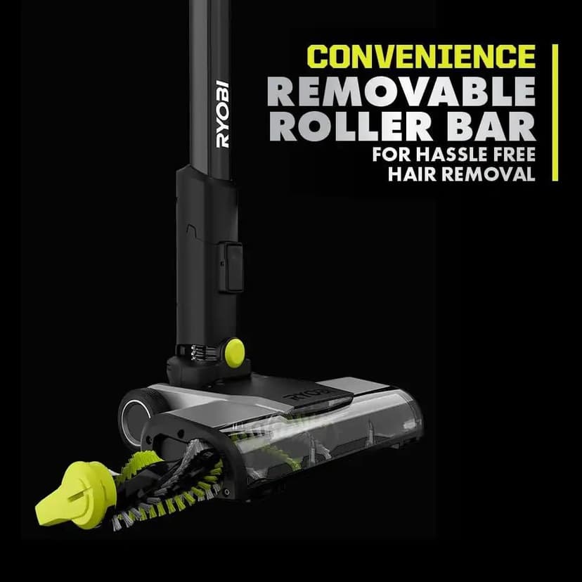 Pacroban ONE+ HP 18V Brushless Cordless Pet Stick Vacuum Cleaner Kit with 4.0 Ah HIGH Performance Battery and Charger