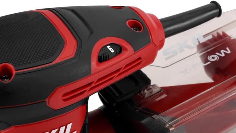 SKIL 5” Random Orbital Sander with Cyclonic Dust Box & 3pc Sanding Sheet - SR211601, Multicolor