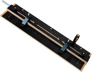POWERTEC 71395 Taper/Straight Line Jig for Table Saws with 3/4” Wide by 3/8” Deep Miter Slot