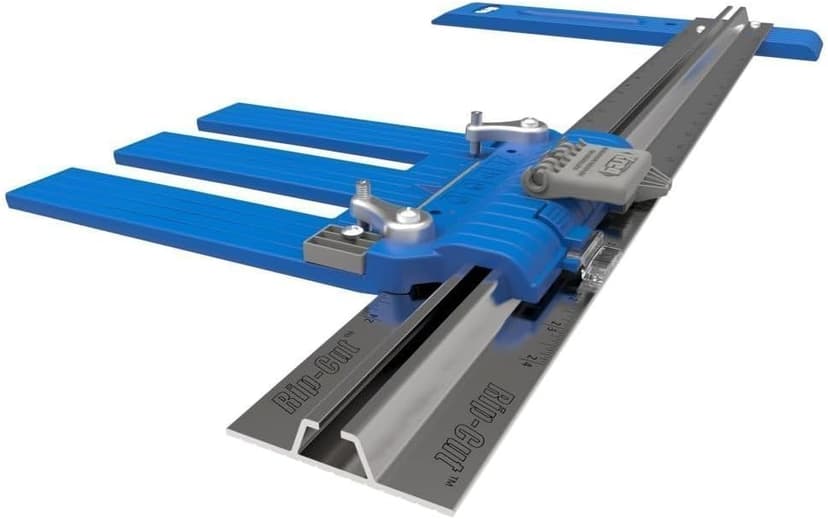 Kreg KMA2685 Rip-Cut Circular Saw Guide - Cutting Tool - Guide is Best for Regular (Side-Blade) Circular Saw - Ensure Compatibility Before Use - Woodworking Tools for Home Improvement