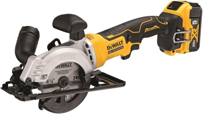 DEWALT ATOMIC 20V MAX* Circular Saw Kit, 4-1/2-Inch (DCS571P1)