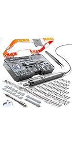 Electric Screwdriver Set, Precision Screwdriver Set, Magnetic Drill Bit, Magnetic Storage, Mini Precision Electric Screwdriver Repair Kit for PC RC Electronics