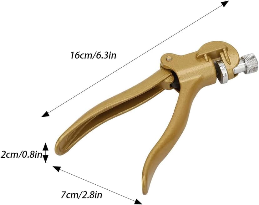 Saw Set Plier, Hand Saw Setting Tool Zinc Alloy and Copper Alloy Tool Woodwork Hand Sawset Puller DIY Accessories Hand Tools Sawset Puller