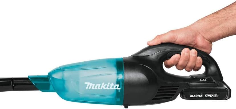 Makita XLC02R1B 18V LXT Lithium-Ion Compact Cordless Vacuum Kit (2.0Ah)
