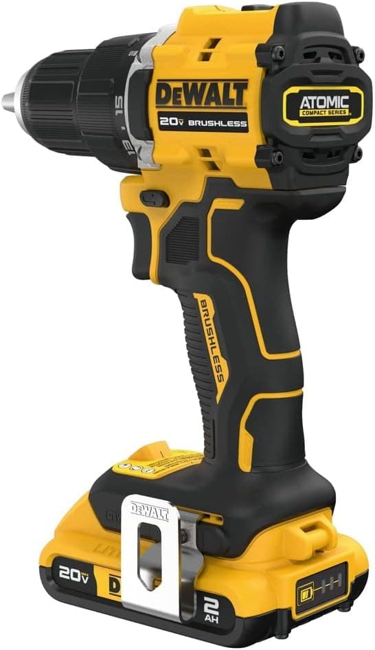 DEWALT DCD794D1 20V MAX ATOMIC COMPACT SERIES Brushless Lithium-Ion 1/2 in. Cordless Drill Driver Kit (2 Ah)