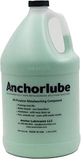 All-Purpose Metalworking Compound 1 Gallon - Water-Based Cutting Fluid for Drilling, Tapping, Sawing - Great on Stainless Steel | No Oil