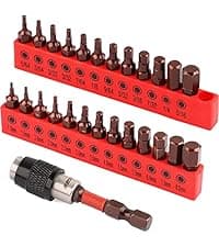 232-Piece Ultimate Screwdriver Bit Set, Cr-V Impact Driver Bit Set Includes Security Bits,Nut Driver, Ratchet Wrench and Bits Holder