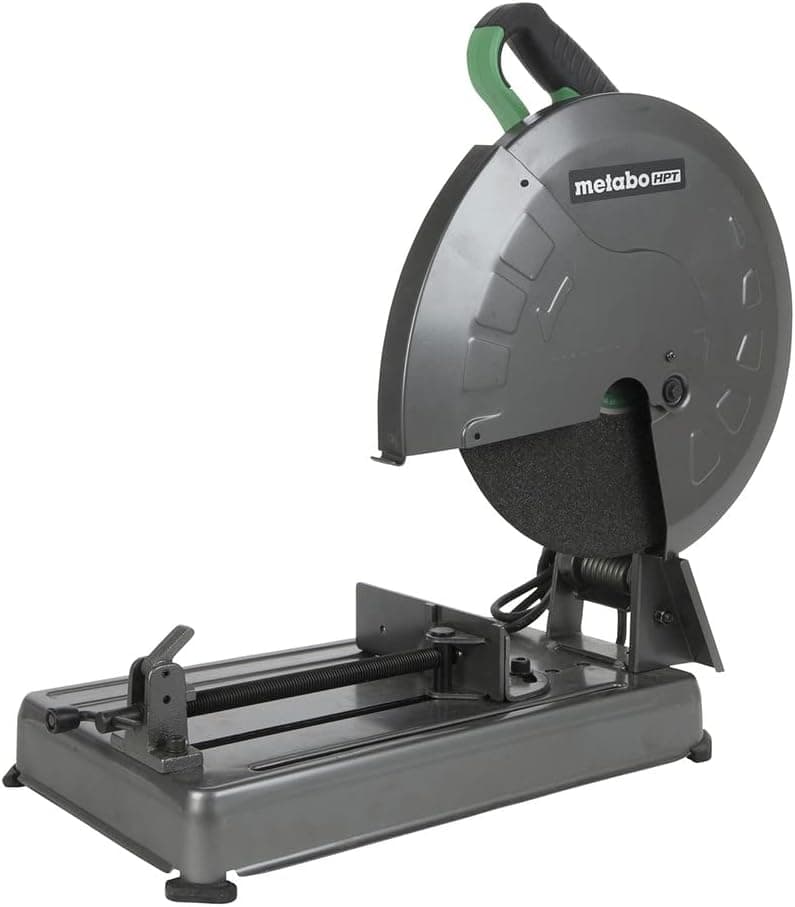 Metabo HPT Metal Chop Saw, 14-Inch Cut-off Wheel, Portable and Lightweight, Powerful 15-Amp Motor (CC14SFS)