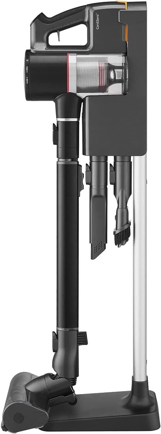 LG CordZero Cordless Vacuum, Lightweight, Powerful Suction for Pet Hair, Hard Floors, Carpet & Furniture. 2 Batteries for 100 Min Run Time, 10-Year Motor Warranty, A916BM (Renewed)