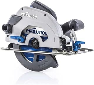 Evolution S185CCSL | 7.25” Metal Cutting Circular Saw | Cuts Steel & More | 7-1/4” TCT Blade Included | 45° Bevel Cuts | Dry-Cut | 15A Corded Power | Accurate, Powerful, Reliable