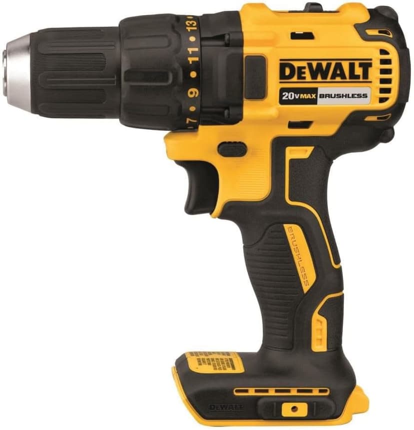 DEWALT 20V MAX* Cordless Drill, 1/2-Inch, Tool Only (DCD777B)