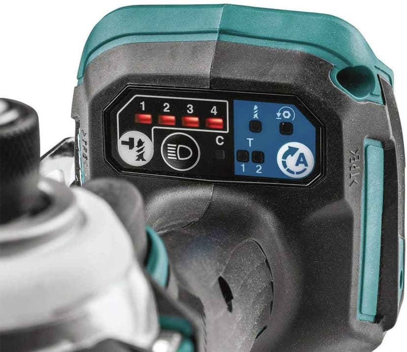 Makita XDT16Z 18V LXT Lithium-Ion Brushless Cordless Quick-Shift Mode 4-Speed Impact Driver, Tool Only