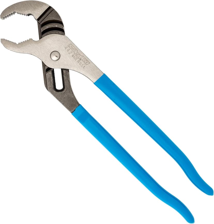 Channellock 442 Tongue and Groove Pliers, 12 In, Black, Blue, Silver