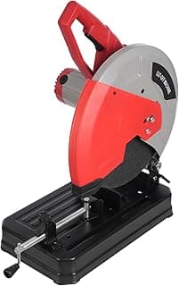 Metal Cutting Saw 2800W Chop Saw Steel Cutting Tools 0-45° Adjustable 3800rpm Electric Abrasive Chop Saw 110v Cut Off Machine for cutting solid wood, steel, PVC plastic pipe, aluminum