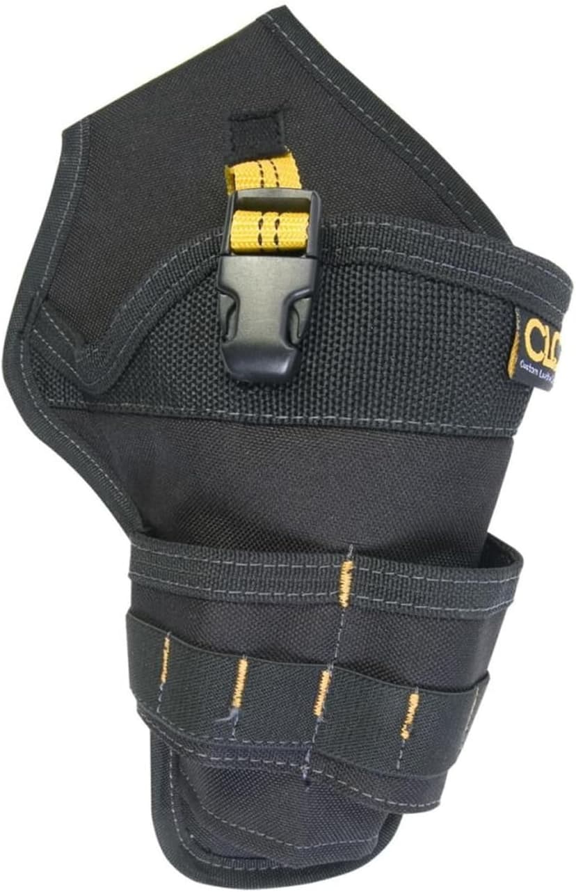 CLC Custom Leathercraft 5023 Deluxe Cordless Poly Drill Holster, Black