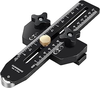 Thin Rip Jig Table Saw Jig Guide for Making Repetitive Narrow Thin Strip Cuts Woodworking Tools Fast Thin Ripping Guide for Table Saw Band Saw Router Table Fits for 3/8" x 3/4" T Slot