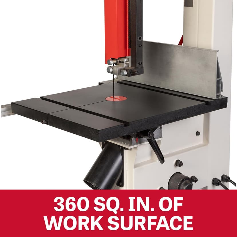 JET Black 14-Inch Woodworking Bandsaw, 1-3/4 HP, 115/230V 1Ph (Model JWBS-14SFX-BLK)