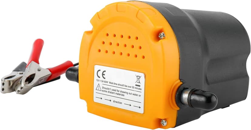 Amarine Made Oil Pump, Oil Extractor Pump 12V, 60w Oil Removal Pump for Oil Change, Electric Transfer Oil Pump, Easily Scavenge Oil from Cars, Motorcycles, RVs, Boats, and lawn Equipment