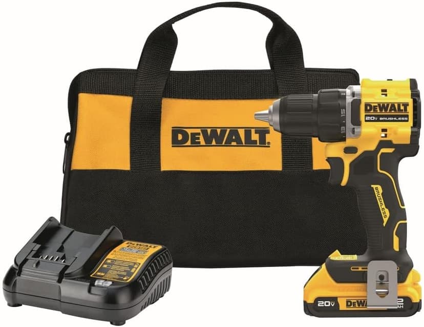 DEWALT DCD794D1 20V MAX ATOMIC COMPACT SERIES Brushless Lithium-Ion 1/2 in. Cordless Drill Driver Kit (2 Ah)