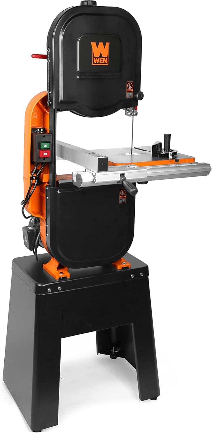 WEN Industrial Band Saw, 14-Inch, 1 HP Dual-Voltage 120V/240V, Two-Speed (BA1411)