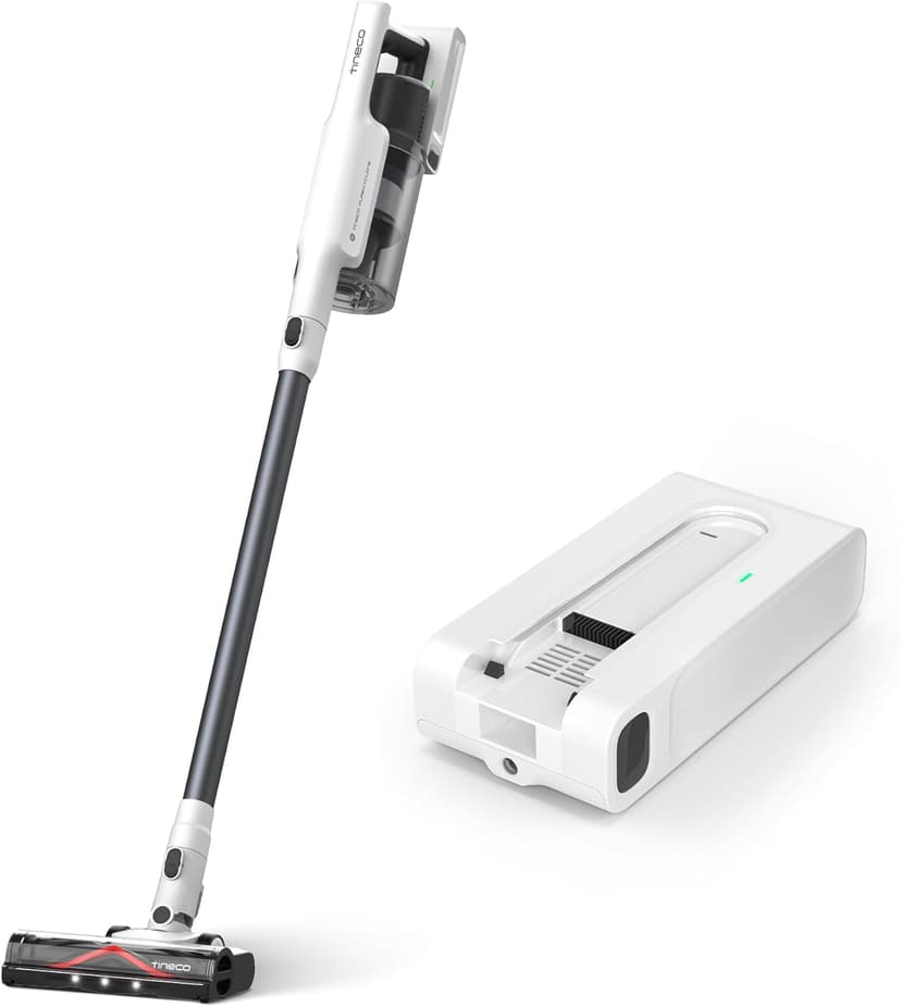 Tineco A30S Cordless Stick Vacuum Cleaner, 160W Suction & Replacement Battery for A30S -25.2 Volt 2500mAh Space