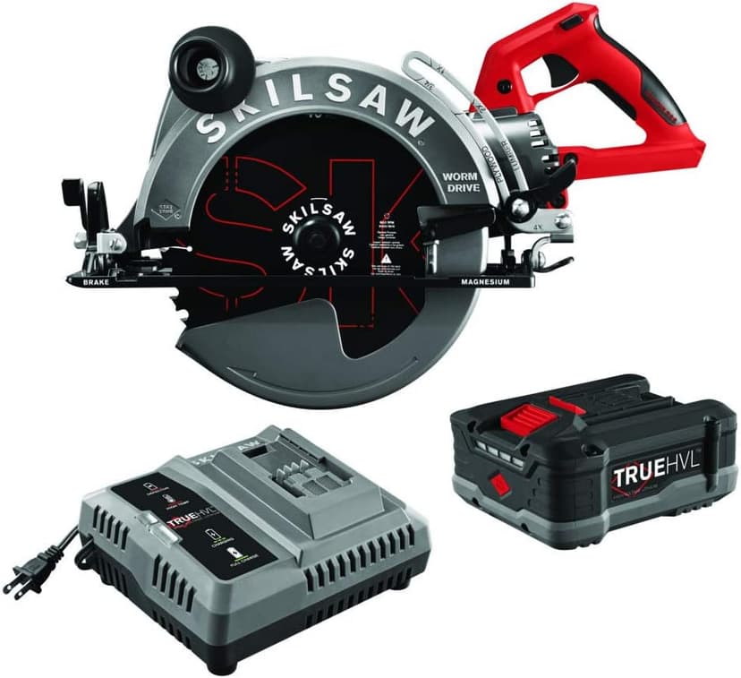 SKIL 10-1/4'' TRUEHVL Cordless Worm Drive Skilsaw Circular Saw Kit with 1 Battery - SPTH70M-11