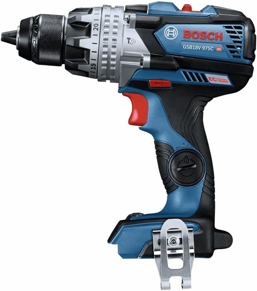BOSCH GSB18V-975CN 18V Brushless Connected-Ready 1/2 In. Hammer Drill/Driver (Bare Tool)