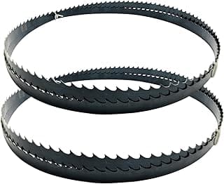 FOXBC 93-1/2 Inch x 3/8 Inch x 6 TPI Bandsaw Blades for 14" Craftsman, Delta, Rockwell, Grizzly, Jet, Rikon, Steel City, General, Ridgid Band Saw - 2 Pack