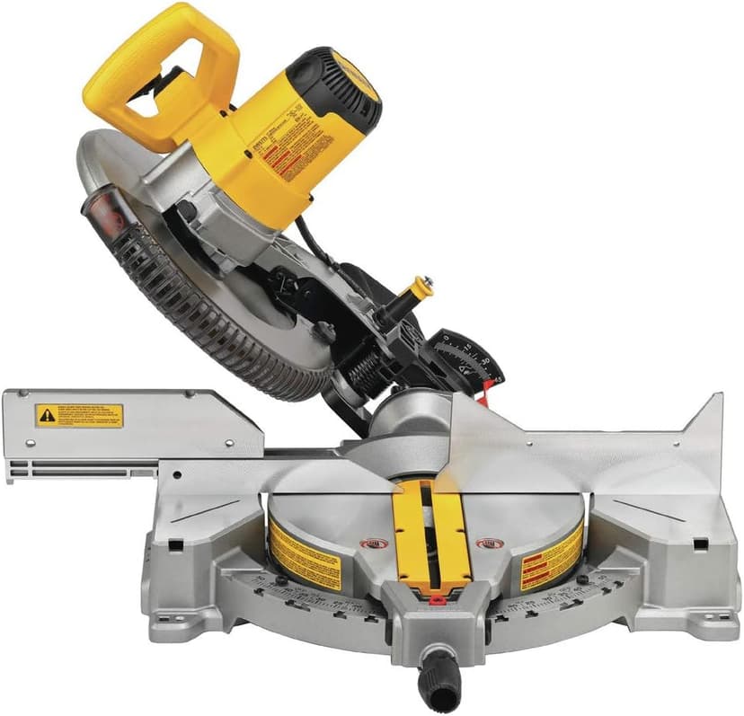 Dewalt DWS715R 12 in. 15 Amp Single Bevel Compound Miter Saw (Renewed)
