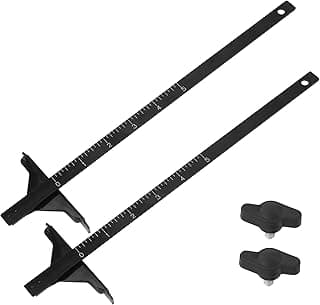 Edge Rip Guide for Ryobi P508 Circular Saw, Replacement Rip Fence Guide 204585001, Compatible with Ryobi P501G, P506, P507, P508, PCL500 (with Edge Guide Knob)