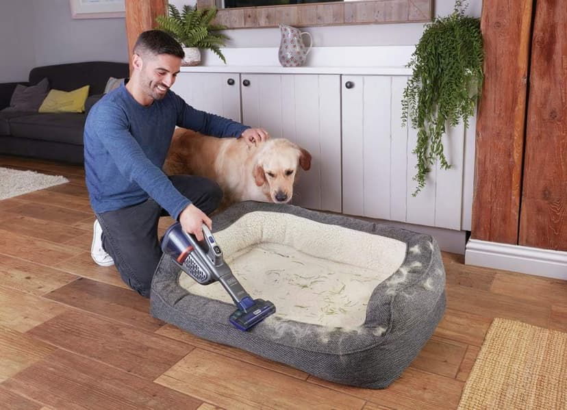 BLACK+DECKER dustbuster furbuster AdvancedClean+ Cordless Pet Handheld Vacuum, Home, Pet and Car Vacuum (HHVK515JP07)