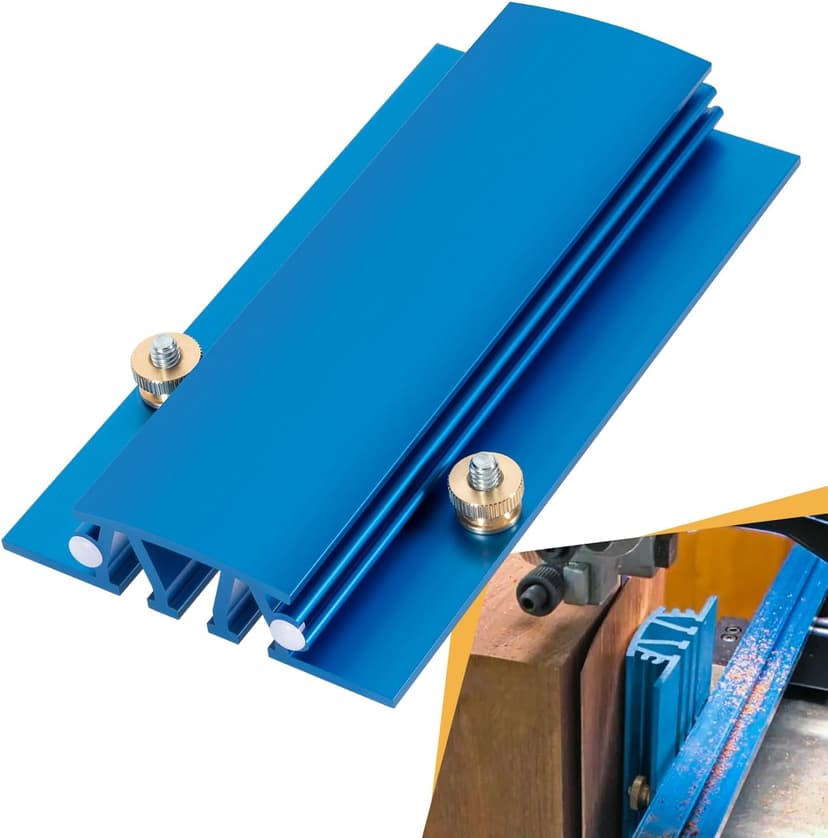 KMS7214 Resaw Guide 7" (178mm) Bolt-On Band Saw Fence Accessories, for 14" bandsaw Thin Cutting Strong Helper