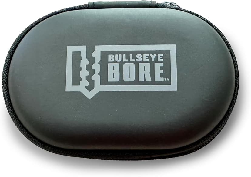 BullseyeBore Core CR1-101 Drill Guide for Straight Holes - Magnetic Drill Attachment with Efficient Red Laser for Visual Worksurface Alignment - Compatible with Common & Specialty Bits from 2" to 8"