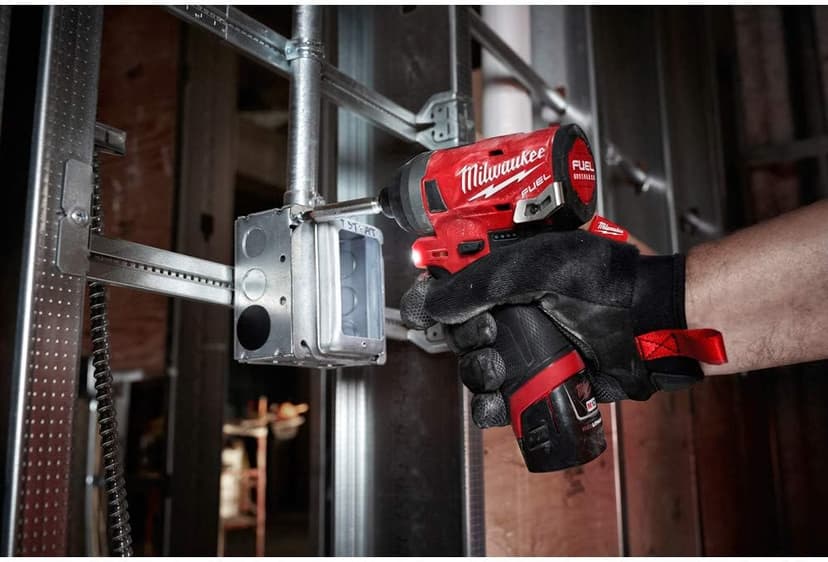 Milwaukee Electric Tools 2598-22 M12 Fuel 2 Pc Kit- 1/2" Hammer Drill & 1/4" Impact