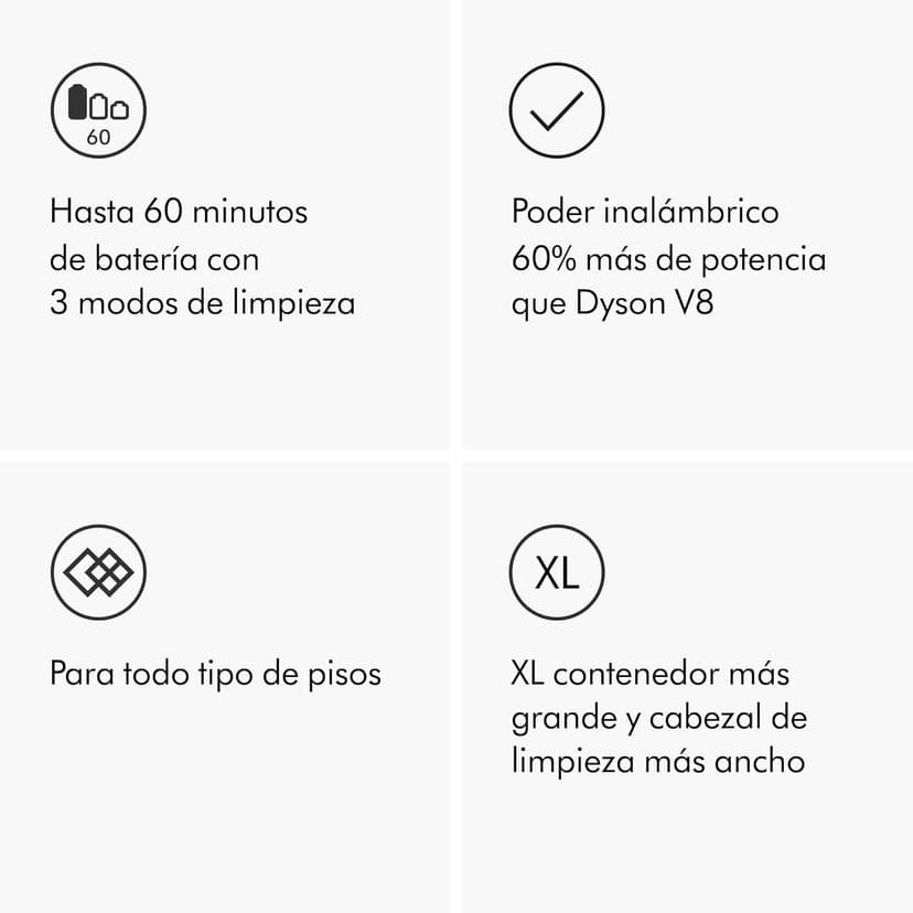 Dyson Outsize Origin Cordless Vacuum, Nickel/Red