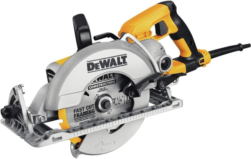 DEWALT 7-1/4-Inch Circular Saw, 15-Amp, Worm Drive, Corded (DWS535B)