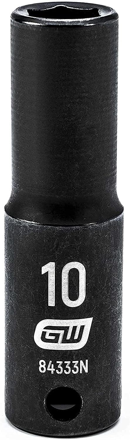 GEARWRENCH 44 Pc. 3/8" Drive 6 Point Standard & Deep Impact SAE/Metric Socket Set - 84916N