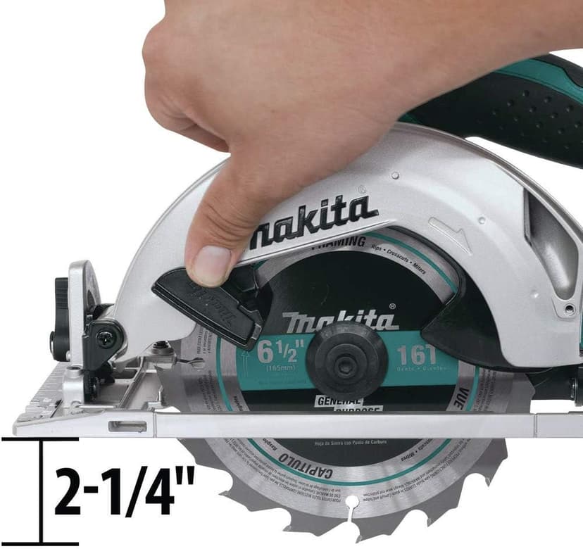 Makita XSS02Z-R 18V Cordless LXT Lithium-Ion 6-1/2 in. Circular Saw (Bare Tool) (Renewed)