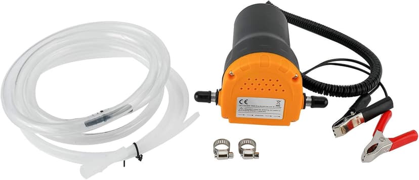 Amarine Made Oil Pump, Oil Extractor Pump 12V, 60w Oil Removal Pump for Oil Change, Electric Transfer Oil Pump, Easily Scavenge Oil from Cars, Motorcycles, RVs, Boats, and lawn Equipment