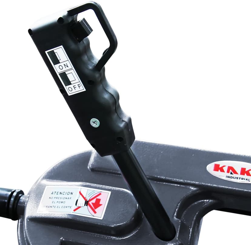 ​KAKA Industrial Benchtop Metal Cutting Band Saw 1000W, 40-88MPM Blade Speed, 0°-45° Adjustable Table, 3.3"x4.1" Cutting Capacity BS-85 for Metal/Wood/Plastic -110V