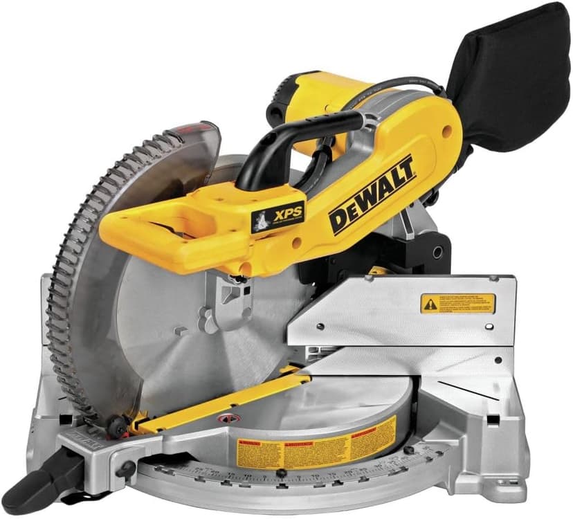 DEWALT Miter Saw, 12-Inch, Double Bevel, Compound, XPS Cutline, 15-Amp (DWS716XPS)
