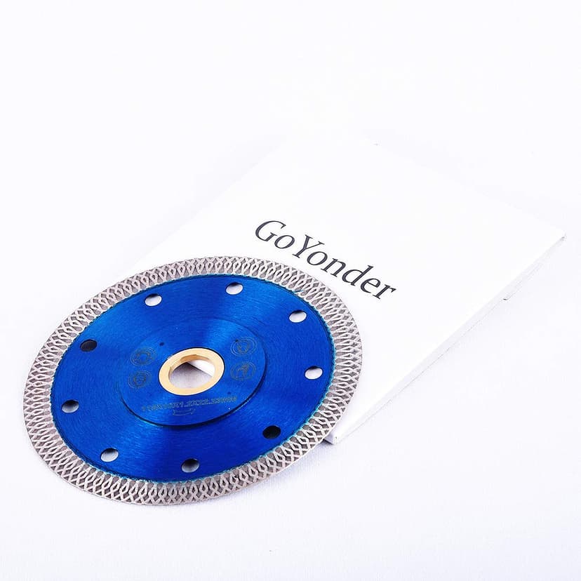 GoYonder 4.5 Inch Tile Blade, Super Thin Diamond Saw Blade for Cutting Porcelain Tiles, Granite Marble Ceramics (4.5")