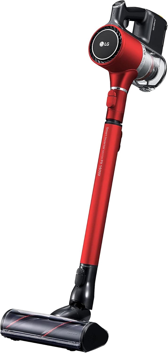 LG CordZero Cordless Stick Vacuum Cleaner, Hard Floor, Carpet, Car, Pet Hair, Powerful Suction, Extra Battery, Up to 80 Min, Lightweight, Handheld, A905RM