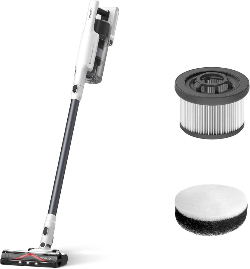 Tineco A30S Cordless Stick Vacuum Cleaner, 160W Suction & Replacement HEPA Filter & Cover Assembly for A30S