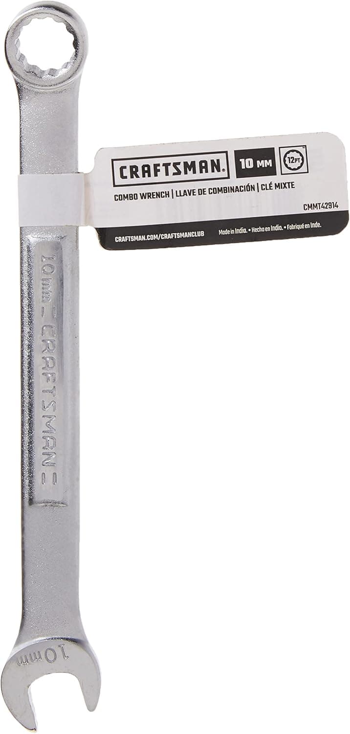 CRAFTSMAN Combination Wrench Set, SAE/Metric, 10mm (CMMT42914)