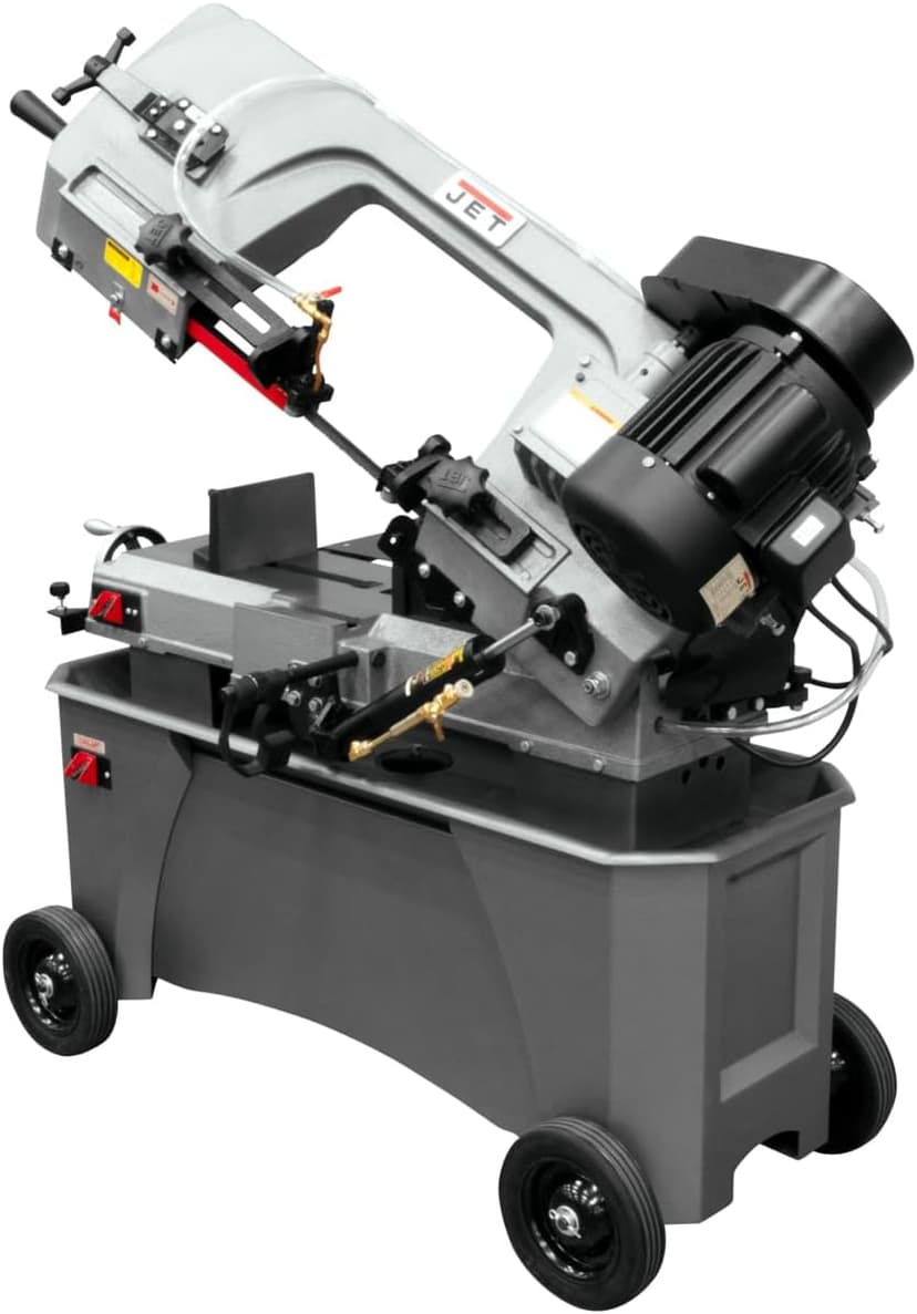 JET 7" x 12" Deluxe Horizontal/Vertical Bandsaw, 3/4 HP, 115/230V 1Ph (HVBS-712D)