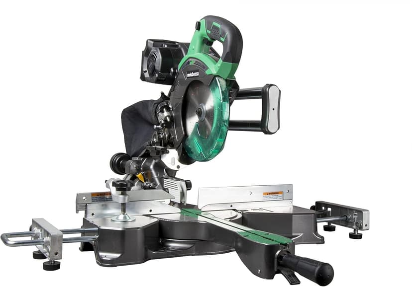 Metabo HPT 36V MultiVolt™ Pro Sliding Miter Saw | 7-1/4-Inch Blade | Dual Bevel | Tool Only - No Battery | Extreme Precision | Highly Accurate | C3607DRAQ4