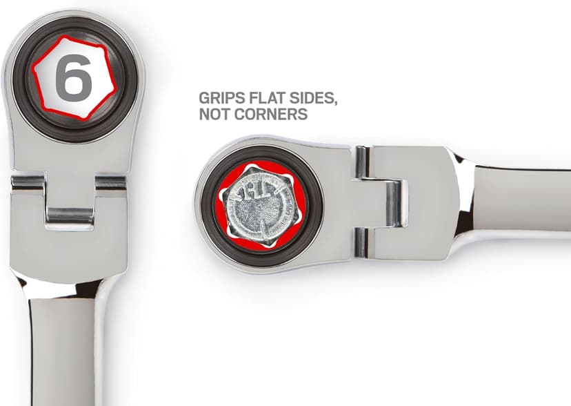 TEKTON 14 mm Flex Ratcheting Combination Wrench | WRN57114