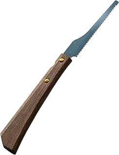Mini Hobby Saw 3" for Crafts - Precision Japanese Pull Saw for Wood, Plastic, PVC - Razor Sharp Japanese Steel Blade & Wood Handle - Made in Japan